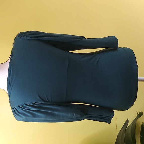 BCBGirls Green Blouse Size XS - Picture 4 of 13